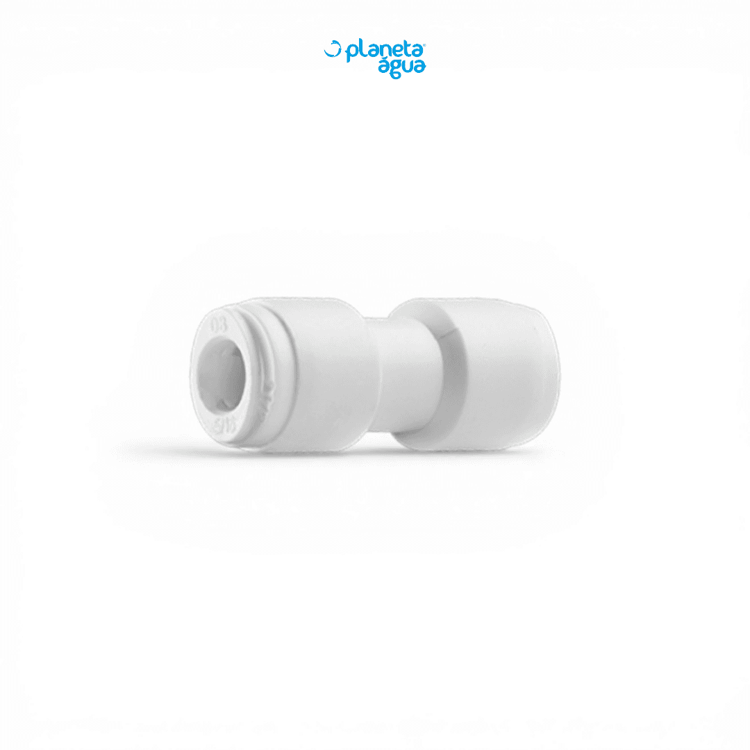 União Reta Tubo 5/16” Pol (8mm)